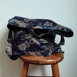 2 way bag "Turtle and Crane"