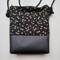 Mini shoulder bag -cherryblossom gold