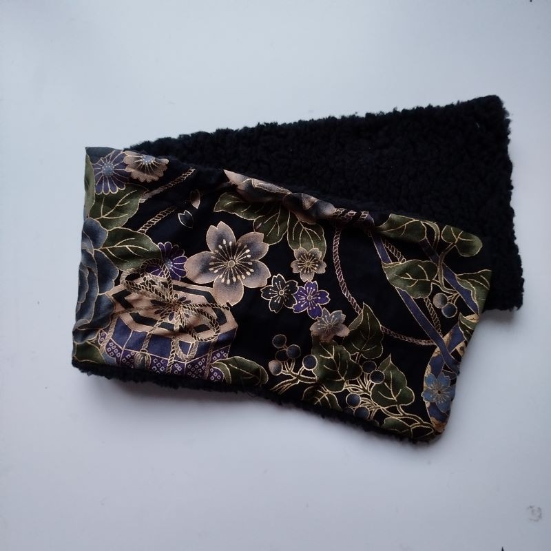 Neckwarmer Boà -black