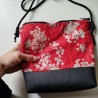 Mini shoulder bag -Cherryblossom Red