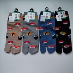 Tabi socks No-show 38-40 Sushi