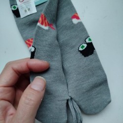 Tabi socks No-show 38-40 Sushi