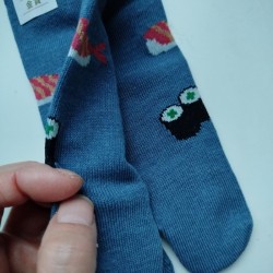 Tabi socks No-show 38-40 Sushi