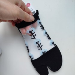 Invisible Tabi socks See-through 35-37