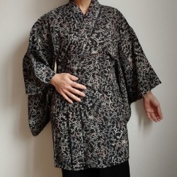 Haori -Giacca Kimono- Nero