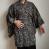 Haori Kimono jacket -black