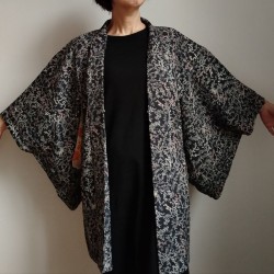 Haori -Giacca Kimono- Nero