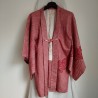 Haori -Giacca Kimono- Shibori Rosso