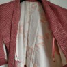 Haori Kimono jacket -Shibori red