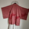 Haori Kimono jacket -Shibori red