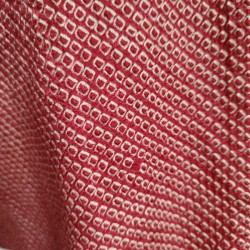 Haori -Giacca Kimono- Shibori Rosso