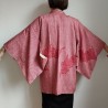 Haori -Giacca Kimono- Shibori Rosso