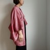 Haori -Giacca Kimono- Shibori Rosso