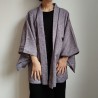 Haori -Giacca Kimono- Shibori Viola