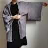 Haori Kimono jacket -Shibori purple