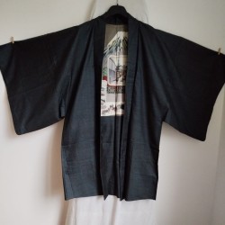 Haori per uomo- Doro-Oshima lunghi