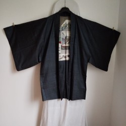 Haori per uomo- Doro-Oshima lunghi