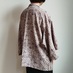 Haori Kimono jacket -Tsumughi handwoven