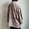 Haori -Giacca Kimono- tsumughi viola