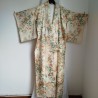 Kimono Komon Synthetic -Creme