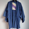 Haori -kimono jacket- Shibori blue