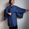 Haori -kimono jacket- Shibori blue