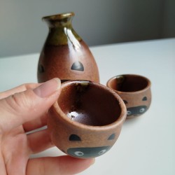 Sake Set Racoons Tanuki