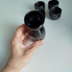 Sake Set Black