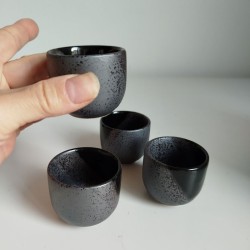 Sake Set Black