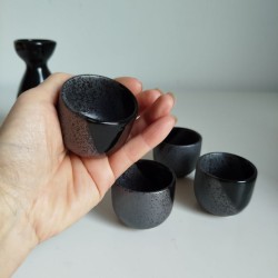 Sake Set Black