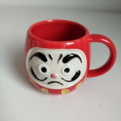 Mug cup Daruma Red