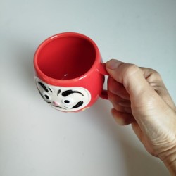 Mug cup Daruma Red