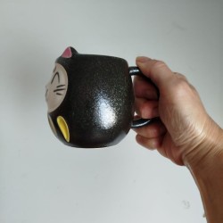 Tazza mug -NEKODaruma nero