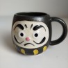 Mug cup Daruma Black