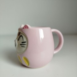 Mug cup NekoDaruma Pink