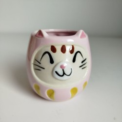 Mug cup NekoDaruma Pink