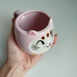 Mug cup NekoDaruma Pink