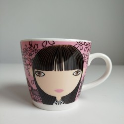 Mug cup Cat "Kyoto girl"