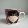 Mug cup Cat "Kyoto girl"