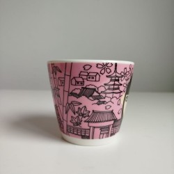 Mug cup Cat "Kyoto girl"