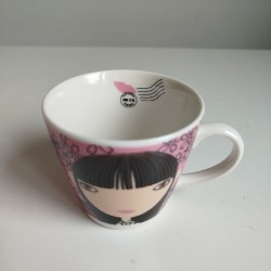 Mug cup Cat "Kyoto girl"