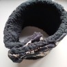 Neckwarmer Boà -cherry Black