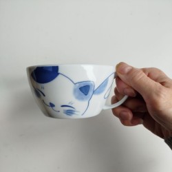 Soup Mug cup Cat "Mike"