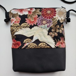 Mini shoulder bag -Crane...