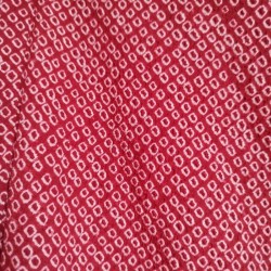 Haori -Giacca Kimono antico- Shibori Rosso