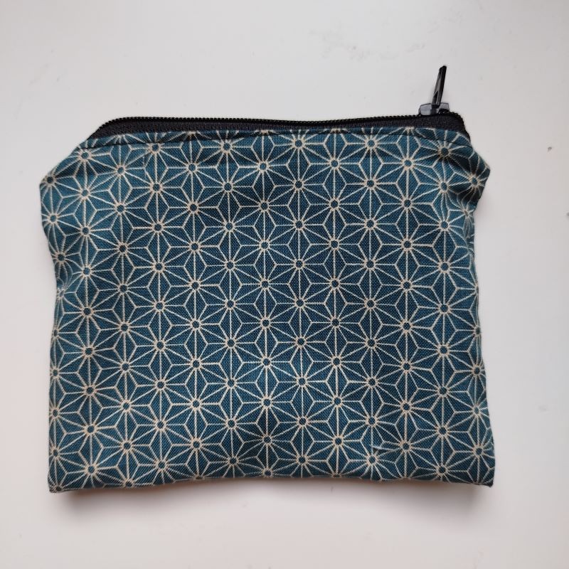 Mini pouch-purse Asanoha