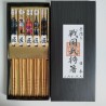 Chopsticks set - Samurai warriors