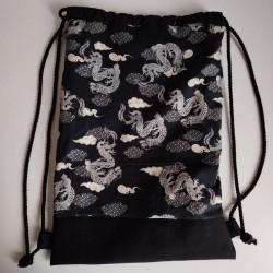 small backpack in japanese cotton