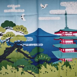 Furoshiki 50cm- Pagoda in...