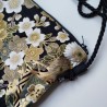 Mini shoulder bag -Crane gold